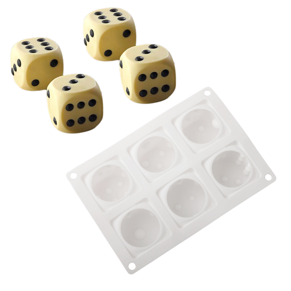 Kitchen Appliances For Baking - 6-Cell Cube Mousse Cake Mould Dice