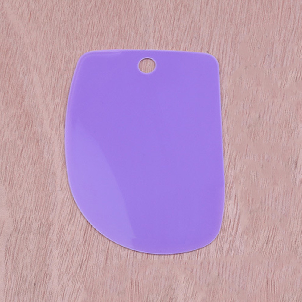 Dough Scraper Curved - 3Pcs Dough Scrapers Plastic Dual Sided