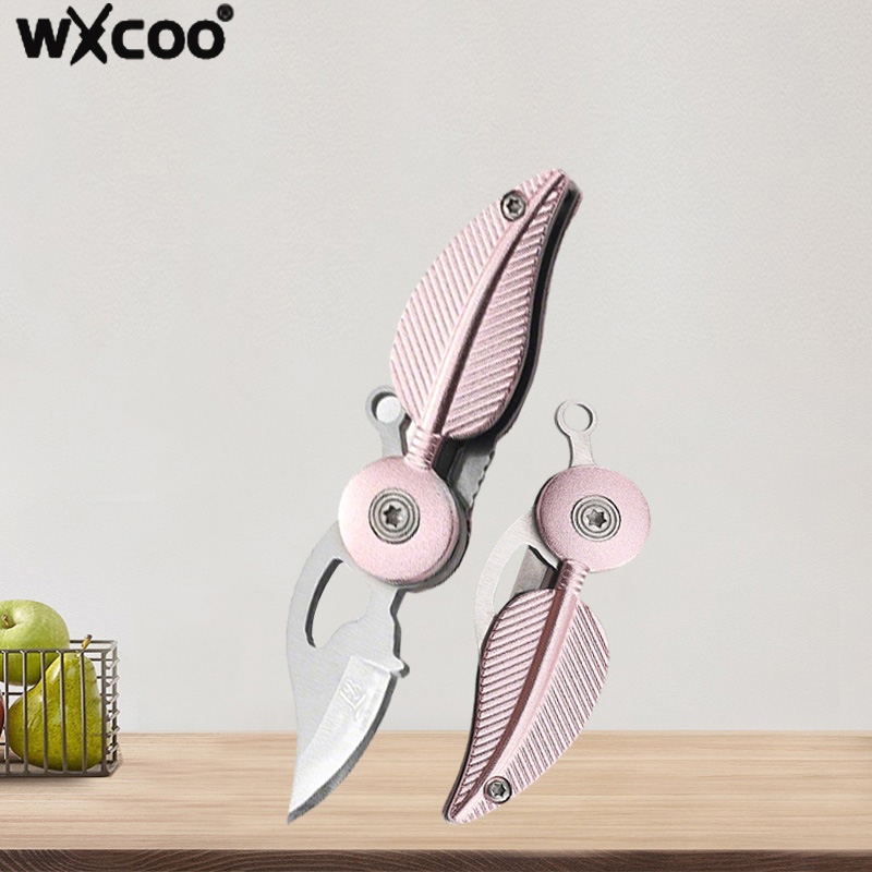 Miniature Baking Kitchen - WXCOO Mini Knife Creative Feather-Shaped Craft