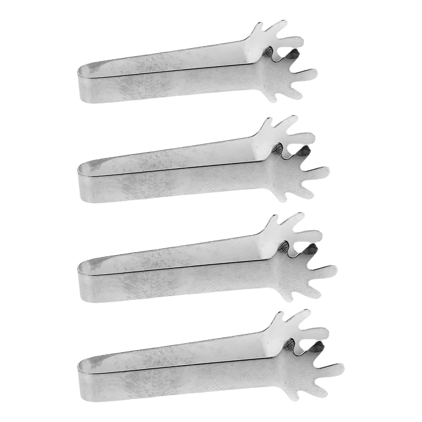 Bread Baking Kitchen Utensils - 4Pcs Miniature Bread Tongs Realistic Small