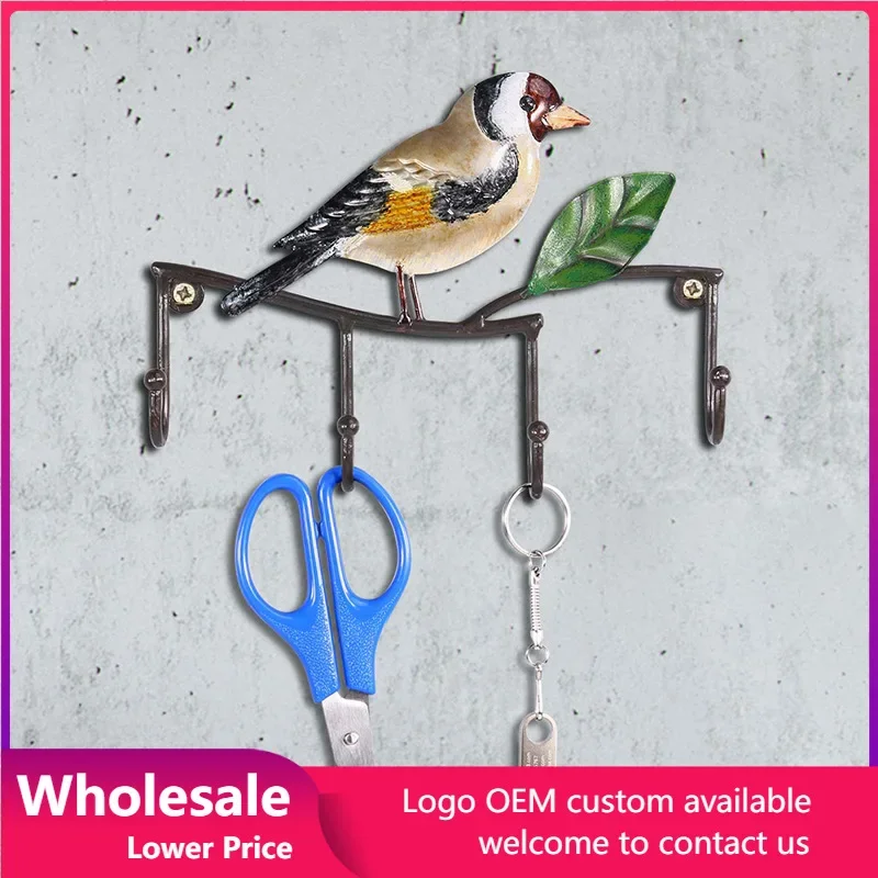 Kitchen Baking Gifts - Resin Bird Hanger Wall Decorations Key
