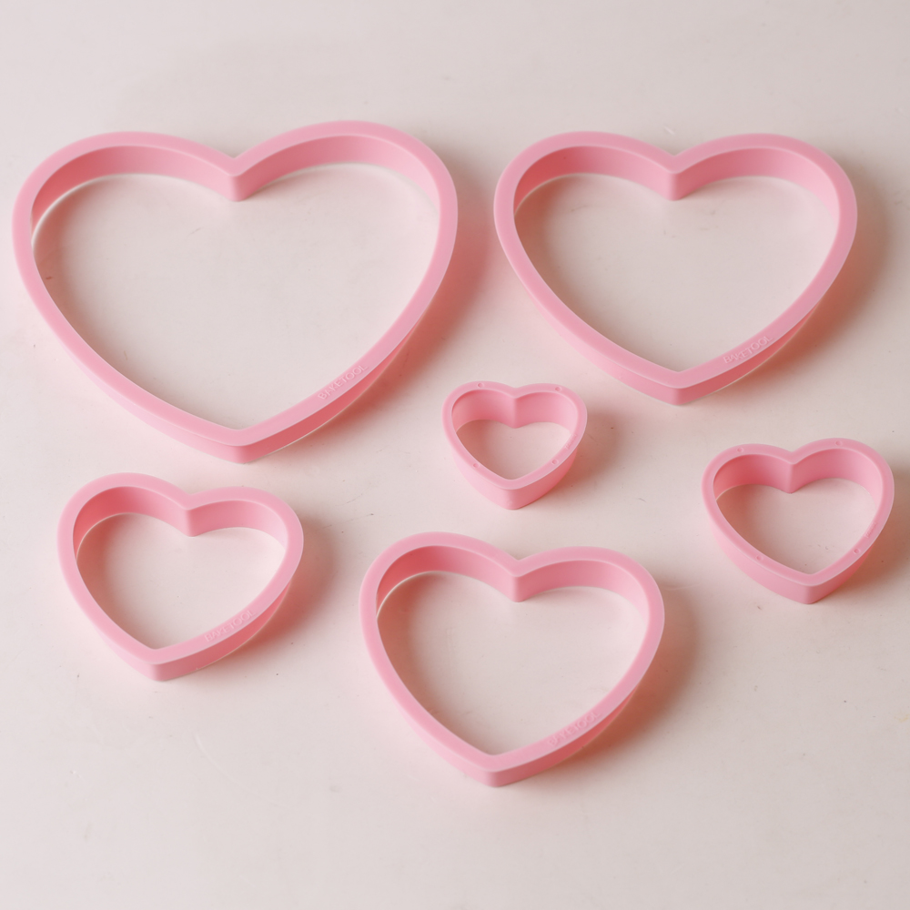 1set/3sets Pink Heart Star Flo - Kitchen Appliances For Baking ulasan dan harga
