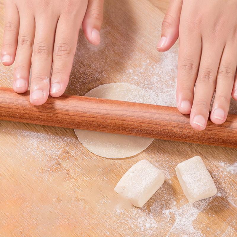 30cm Wooden Rolling Pin Dough  - Kitchen Roll Baking ulasan dan harga