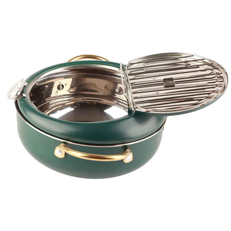 Frying Pot with Thermometer Ja - Kitchen Utensils ulasan dan harga