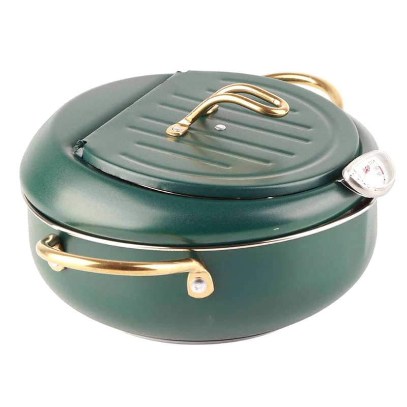 Frying Pot with Thermometer Ja - Kitchen Utensils ulasan dan harga