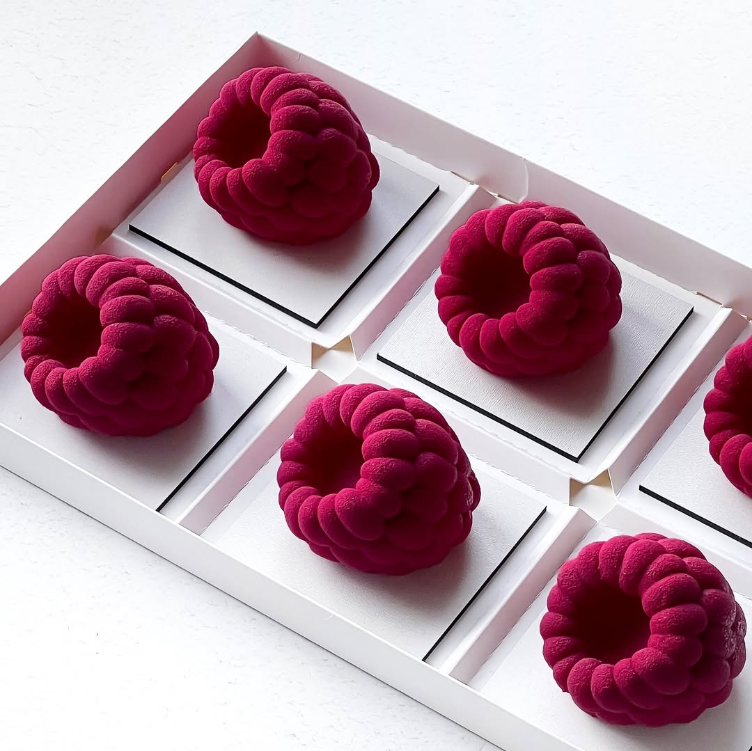 6/12/24-Cell Raspberry Design  - Kitchen Appliances For Baking ulasan dan harga