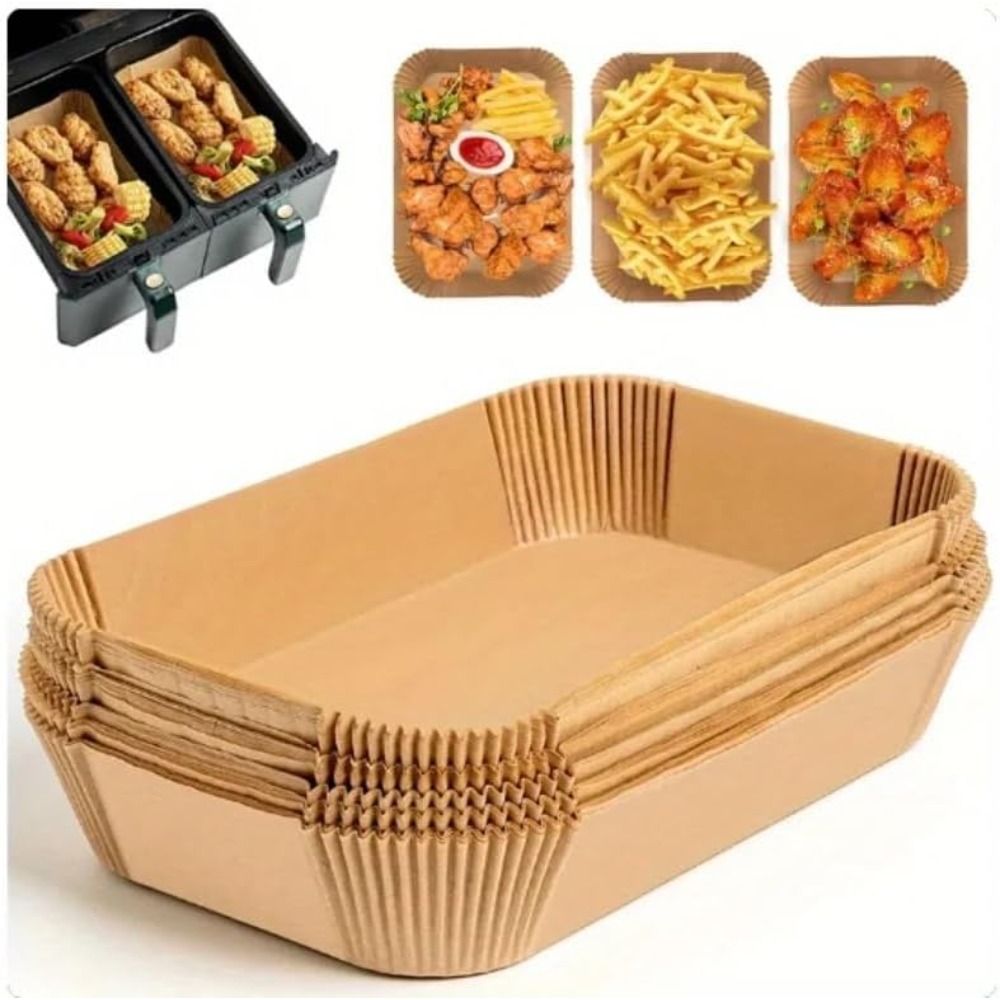50/100pcs Disposable Air Fryer - Kitchen Baking Paper ulasan dan harga