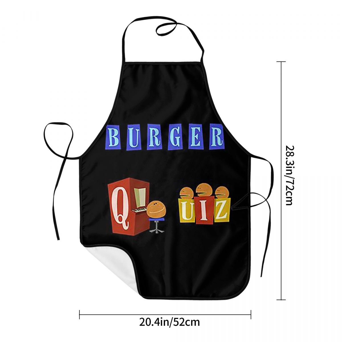Burger Quiz New Logo Aprons Ch - Kitchen Quiz ulasan dan harga