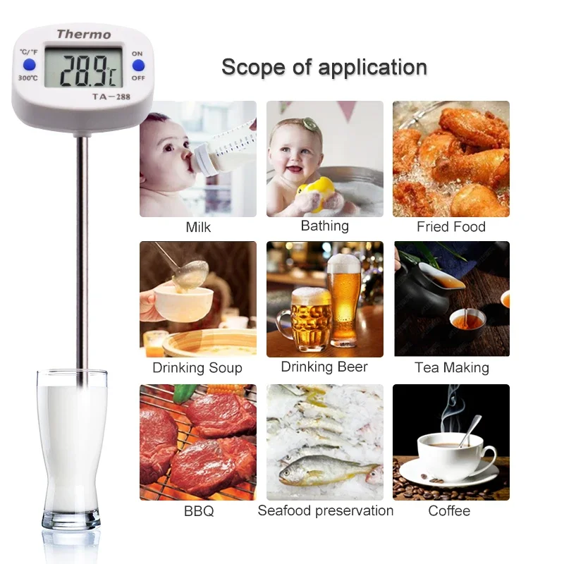 LCD Digital TA288 Food BBQ Pro - Kitchen Quiz ulasan dan harga