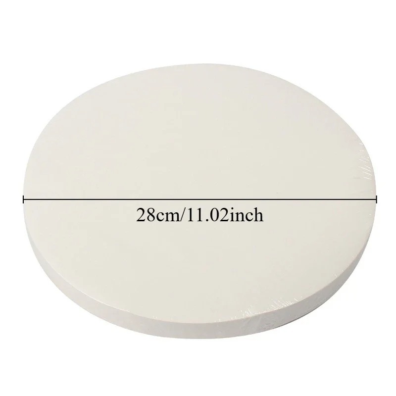 50Pcs White Round Baking Paper - Kitchen Baking Paper ulasan dan harga