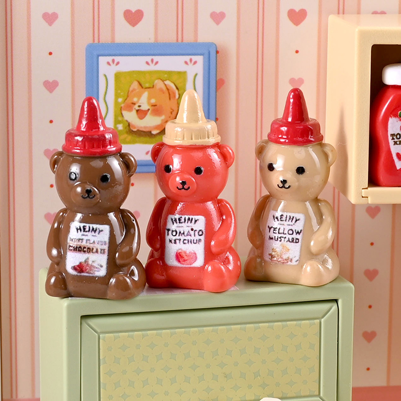 10Pcs 1/12 Dollhouse Simulated - Miniature Baking Kitchen ulasan dan harga