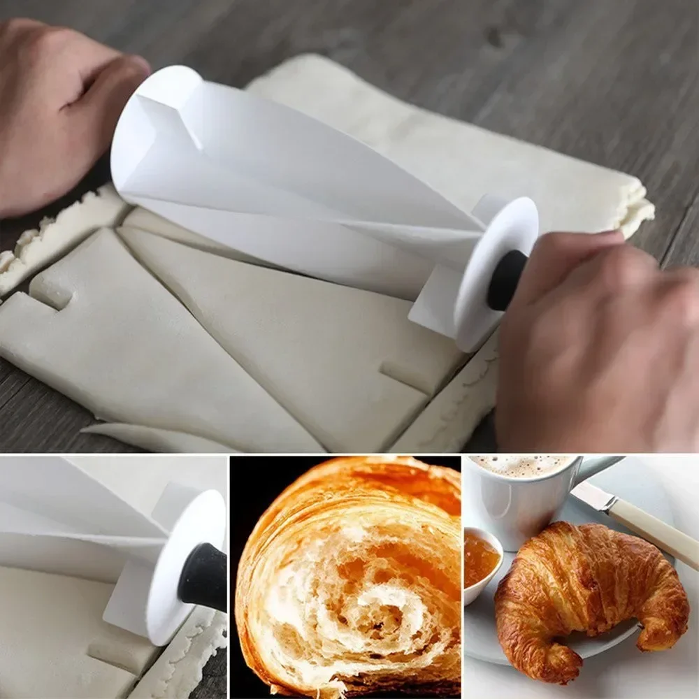 1pc Croissant Dough Cutter Pla - Kitchen Roll Baking ulasan dan harga
