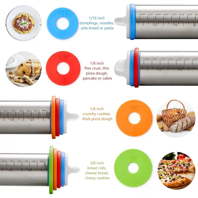 Adjustable Thickness Rolling P - Kitchen Roll Baking ulasan dan harga