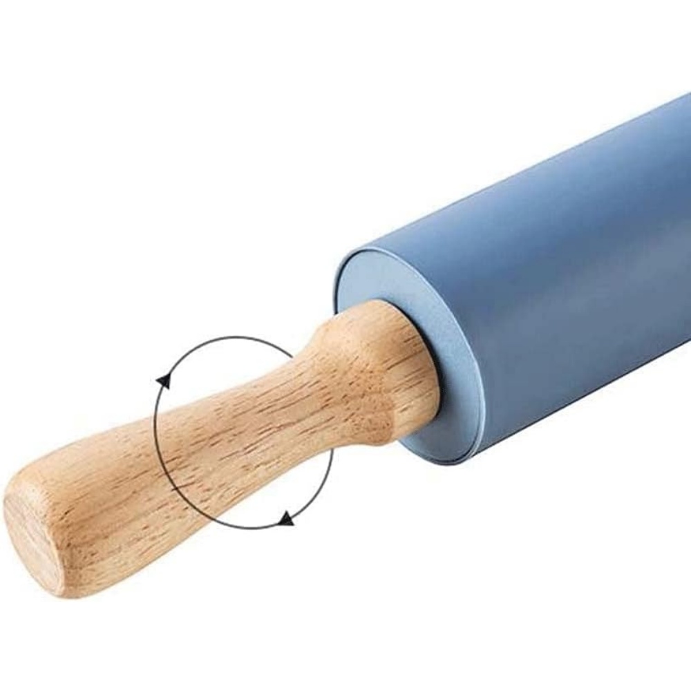 Non-Stick Silicone Rolling Pin - Kitchen Roll Baking ulasan dan harga