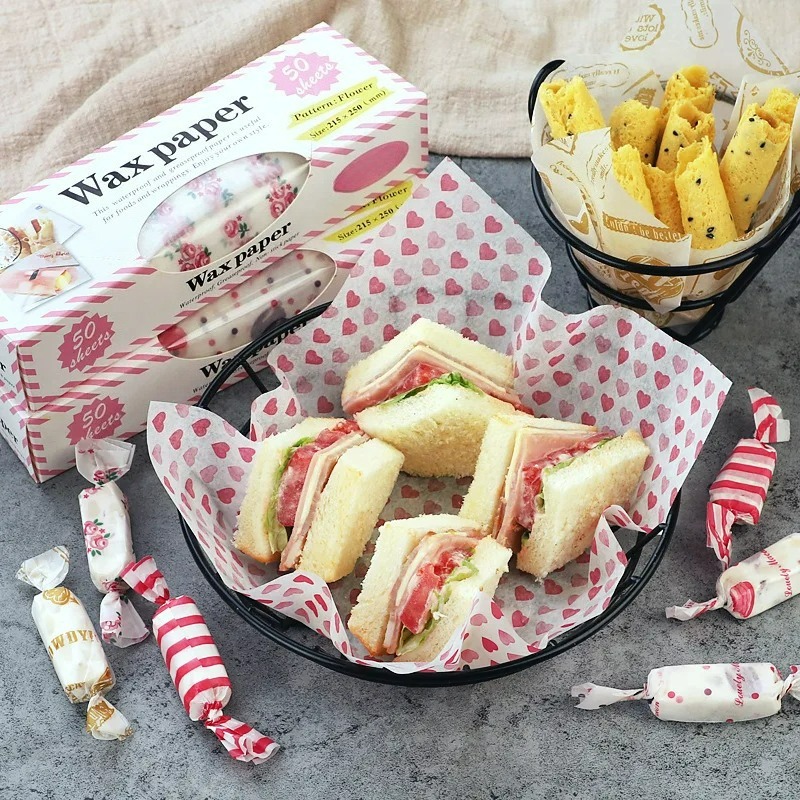 50PCS Food Grade Greaseproof P - Kitchen Baking Paper ulasan dan harga