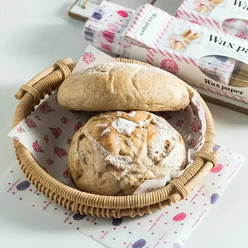 50PCS Food Grade Greaseproof P - Kitchen Baking Paper ulasan dan harga