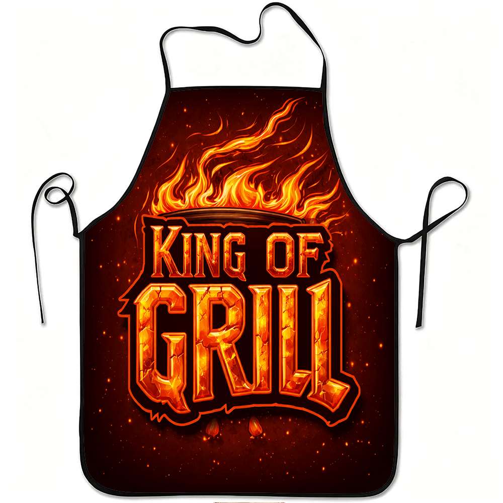 1 Piece of Bbq King Apron, Bbq - Baking Kitchen Design Ideas ulasan dan harga