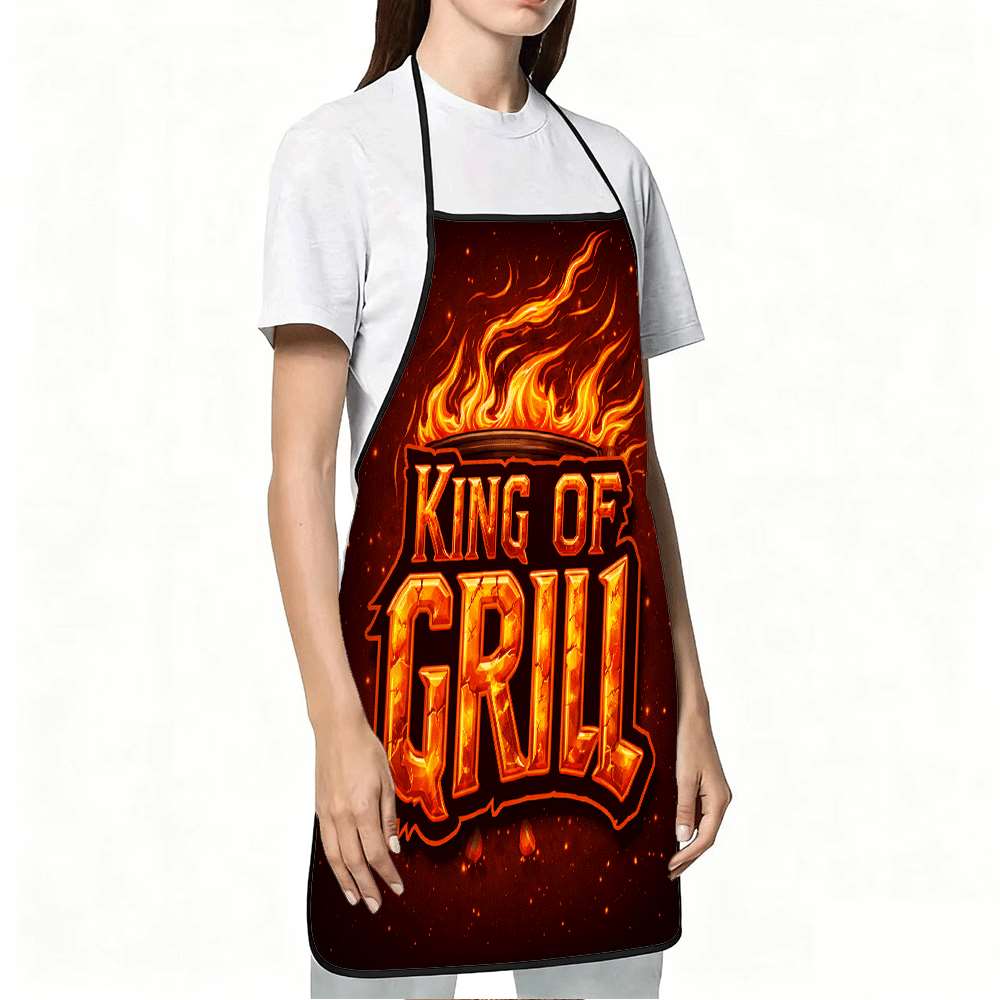 1 Piece of Bbq King Apron, Bbq - Baking Kitchen Design Ideas ulasan dan harga