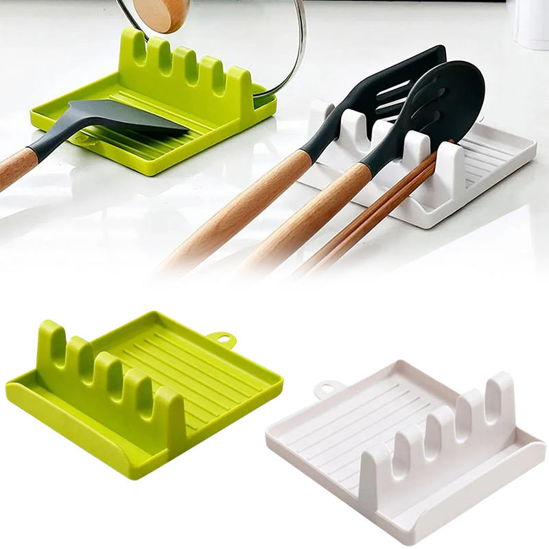 Plastic Spoon Spatula Holder K - Kitchen Baking Tray Organiser ulasan dan harga