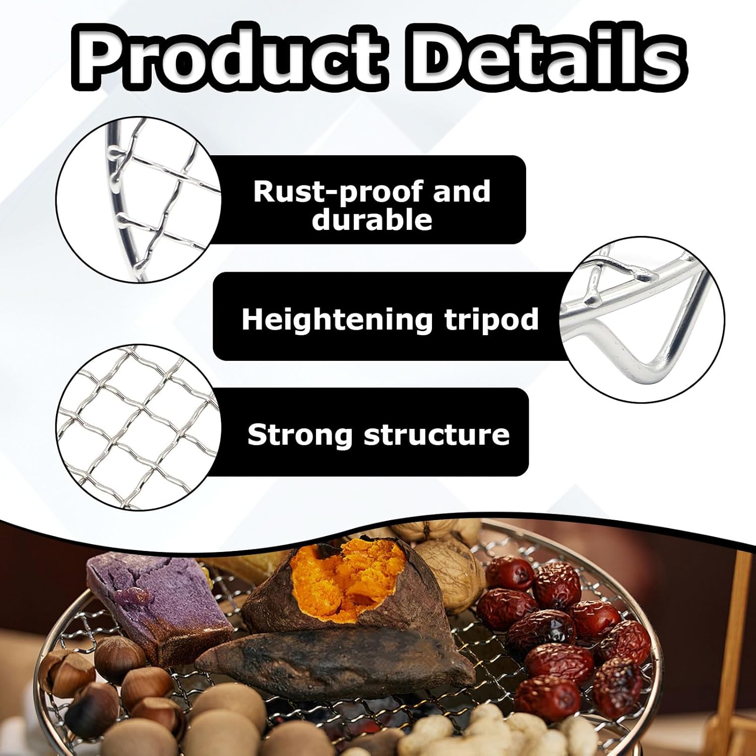 Round Cooling Rack 6 Inch With - Cooling Rack Wire ulasan dan harga