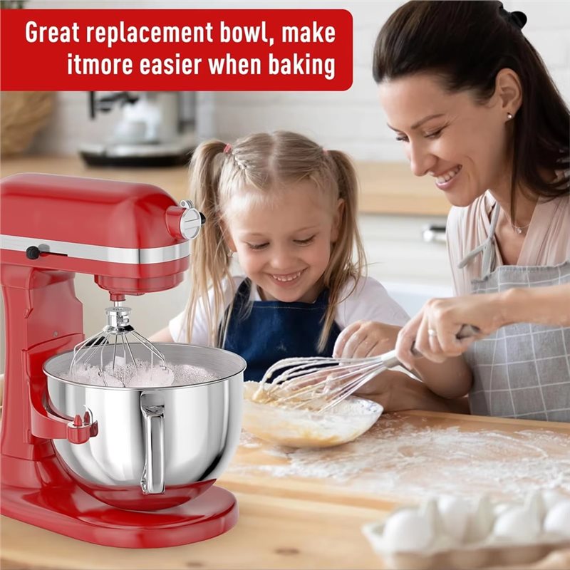 ABYN-7QT Stainless Steel Mixer - Stand Mixer Bowl ulasan dan harga