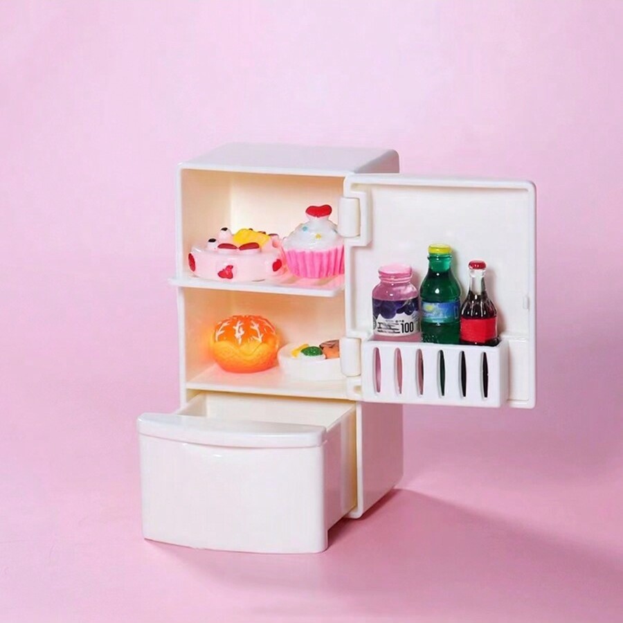 Dollhouse Miniature Refrigerat - Miniature Baking Kitchen ulasan dan harga