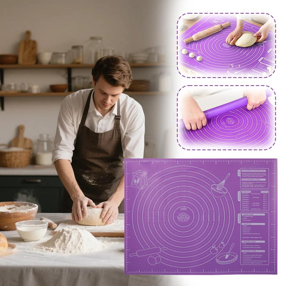 1pcs kneading pad rolling pad  - Kitchen Roll Baking ulasan dan harga