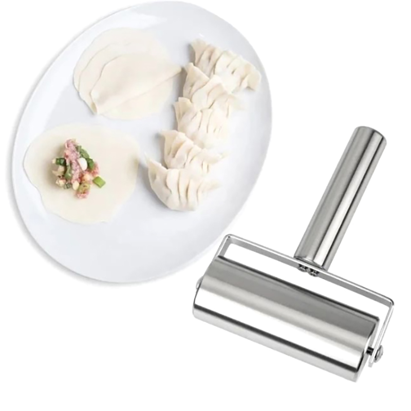 Stainless Steel Double Head Ro - Kitchen Roll Baking ulasan dan harga