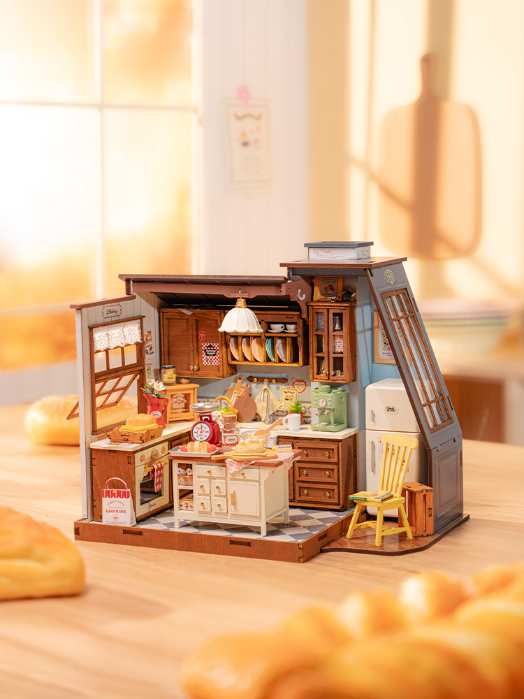 Robotime Rolife Baking Kitchen - Baking Kitchen Rolife ulasan dan harga