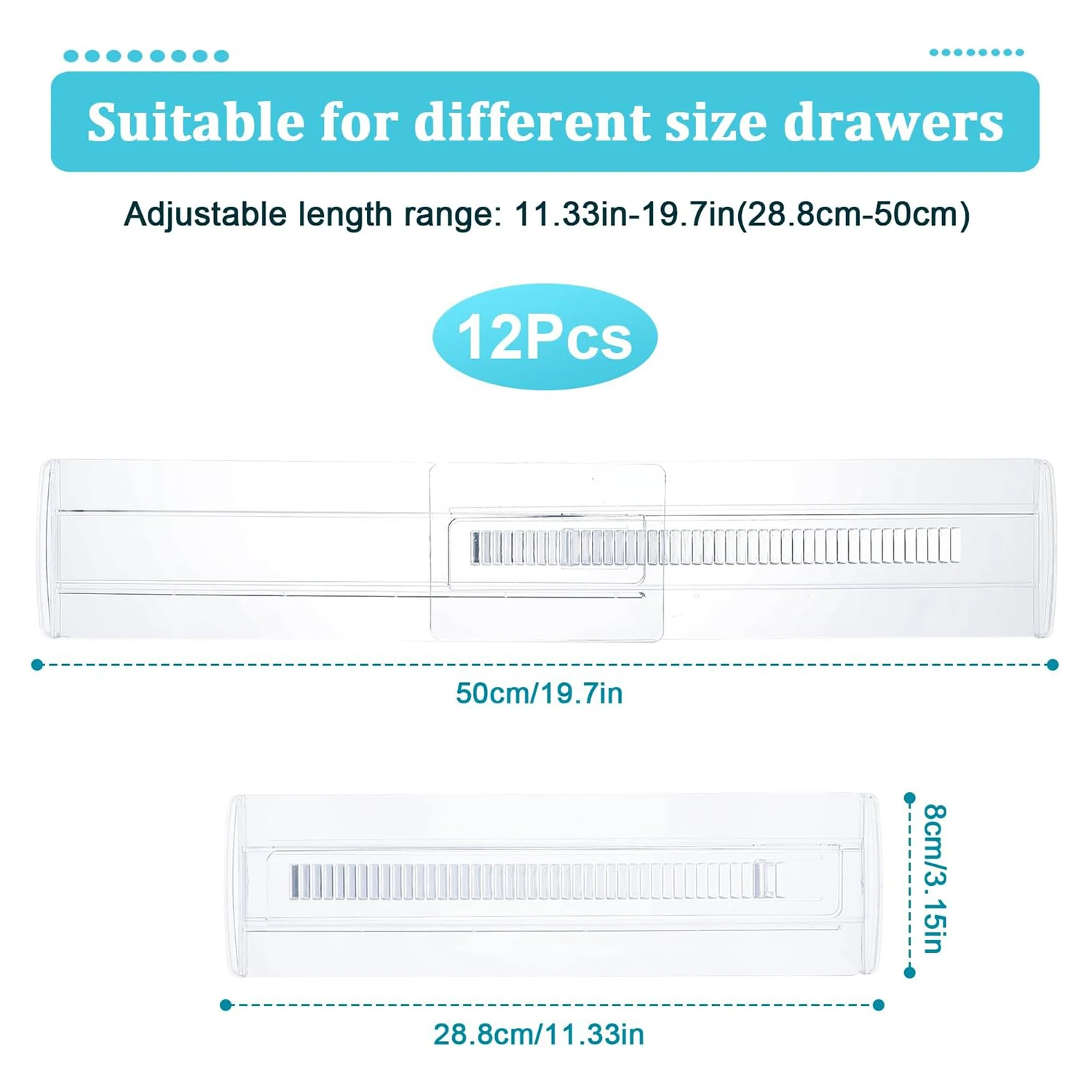 4/6/8/12 Pack Expandable Drawe - Kitchen Utensils ulasan dan harga