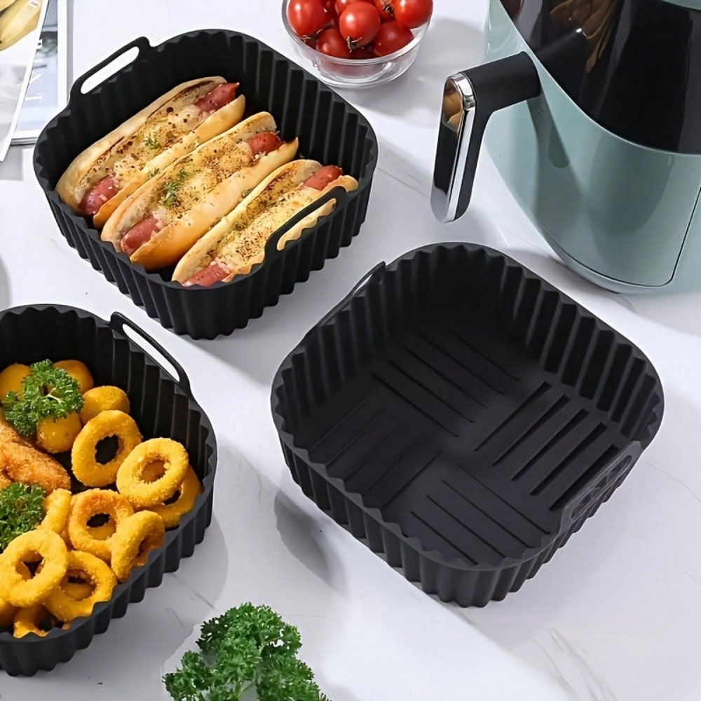 1pc Reusable Silicone Air Frye - Kitchen Baking Paper ulasan dan harga
