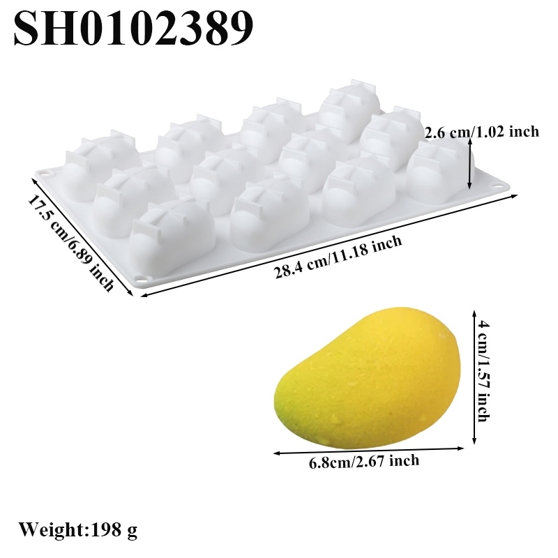 3D Mango Design French Fruit M - Kitchen Appliances For Baking ulasan dan harga