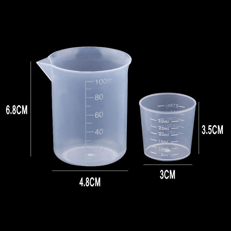 100ML&30ML Plastic Measuring C - Kitchen Quiz ulasan dan harga