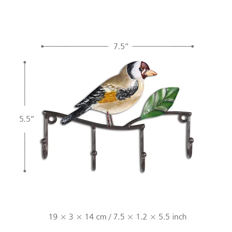 Resin Bird Hanger Wall Decorat - Kitchen Baking Gifts ulasan dan harga