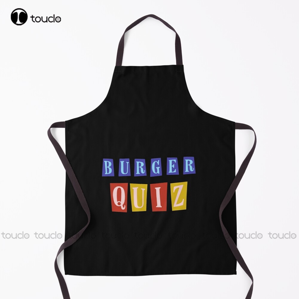 Burger Quiz Apron Waiter Apron - Kitchen Quiz ulasan dan harga