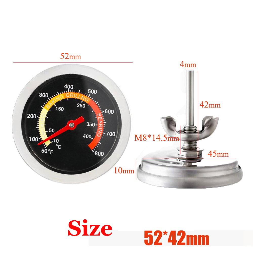 52mm 10℃-400℃ Kitchen Cooking  - Kitchen Quiz ulasan dan harga
