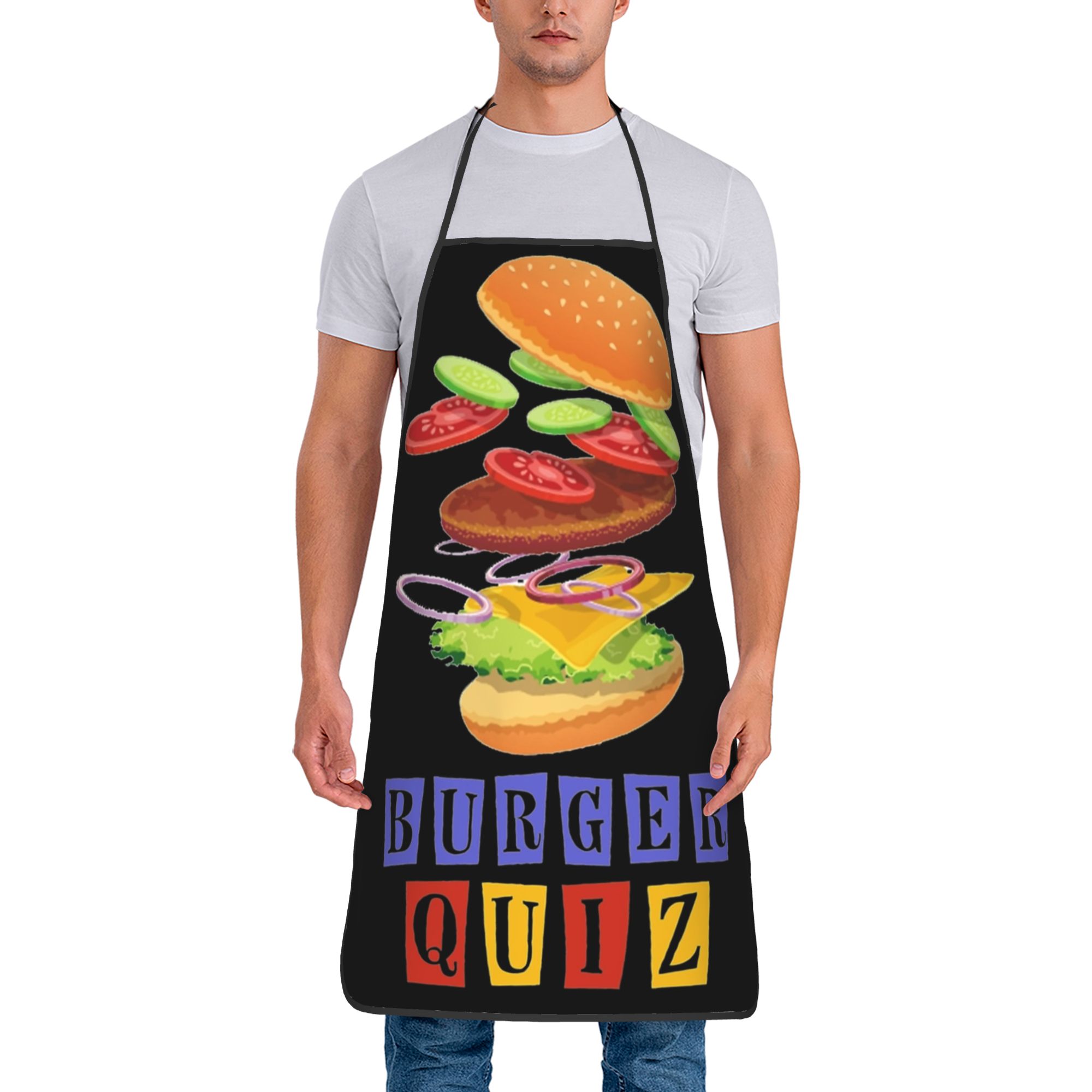 Burger Quiz  Apron  Cleaning C - Kitchen Quiz ulasan dan harga