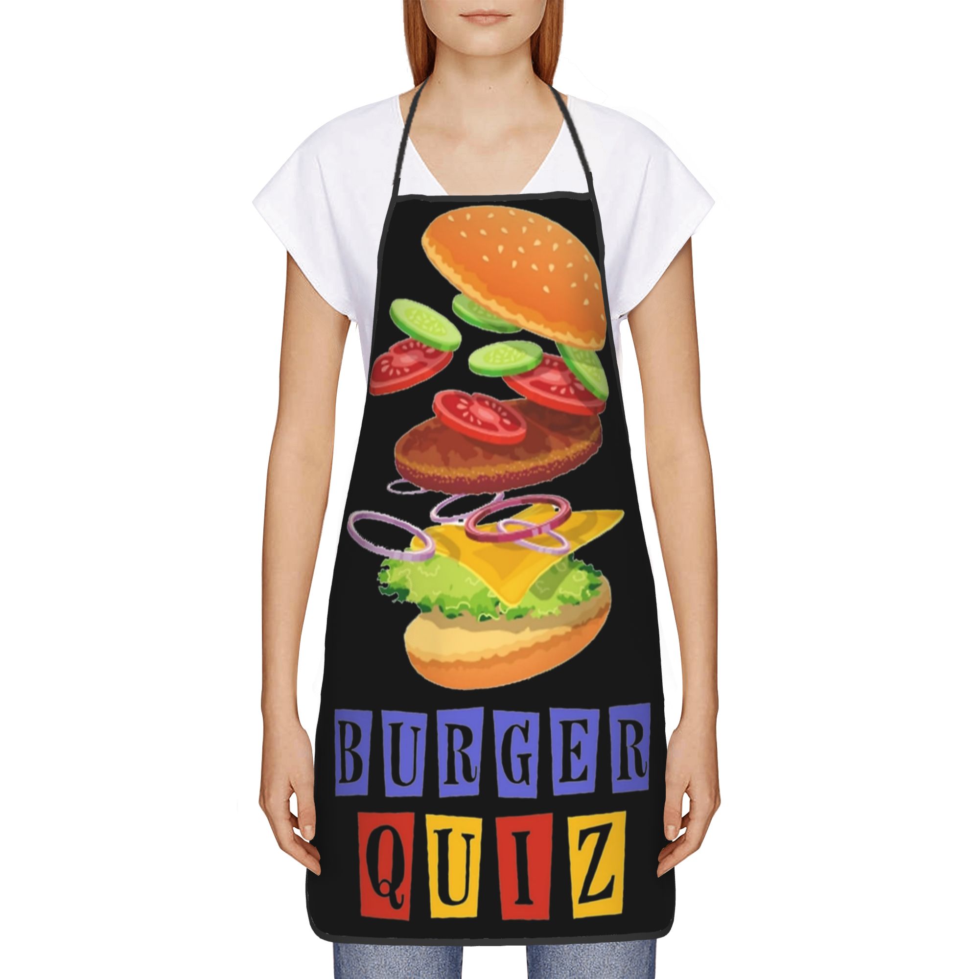 Burger Quiz  Apron  Cleaning C - Kitchen Quiz ulasan dan harga