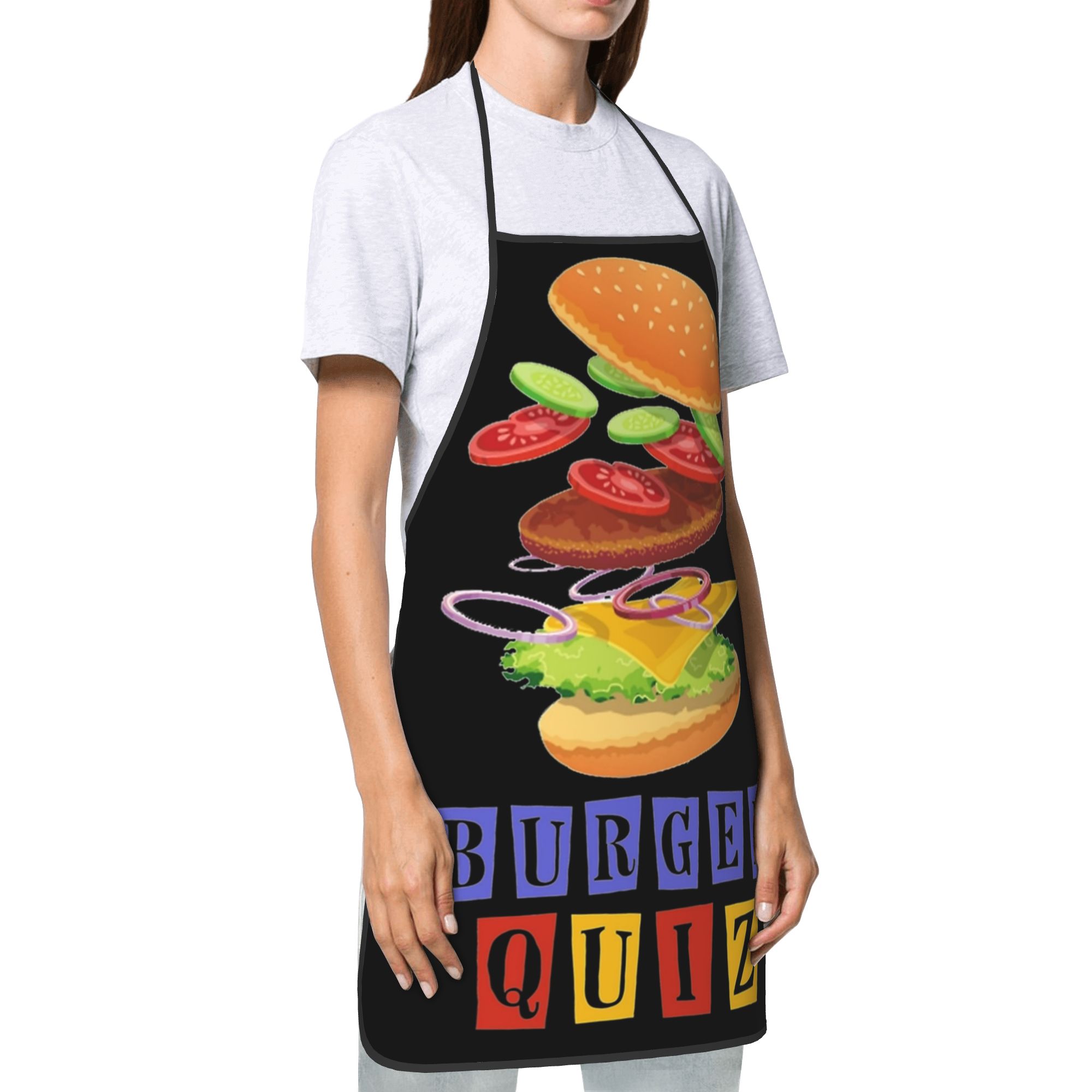 Burger Quiz  Apron  Cleaning C - Kitchen Quiz ulasan dan harga