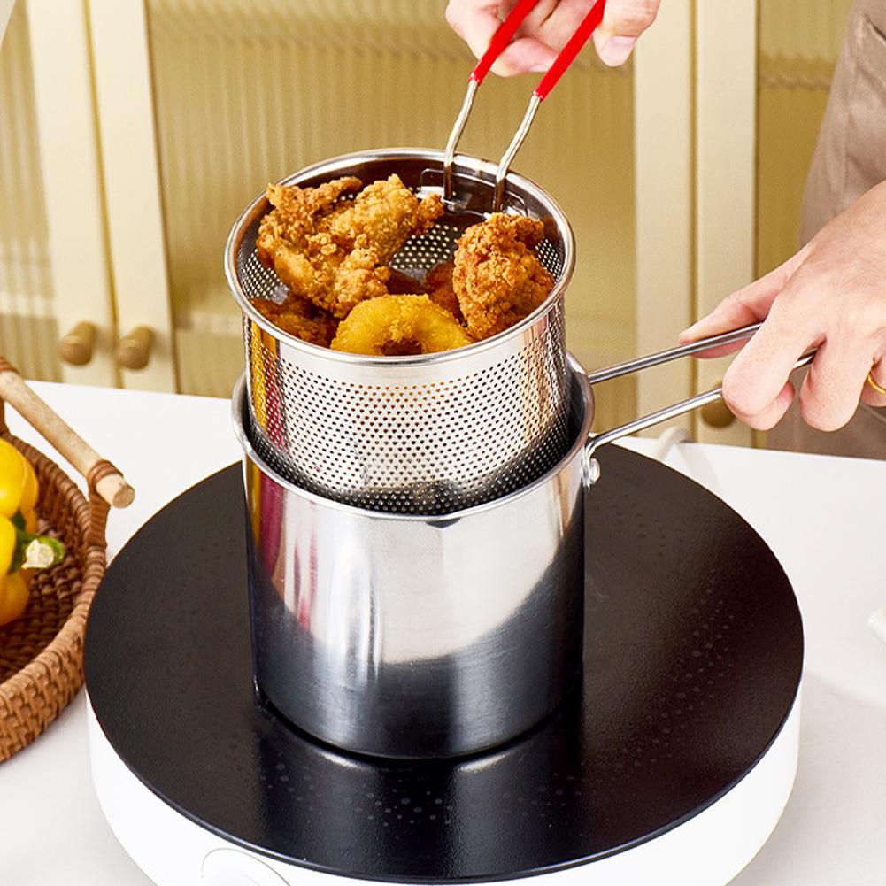 Stainless Steel Deep Fryer Pot - Miniature Baking Kitchen ulasan dan harga