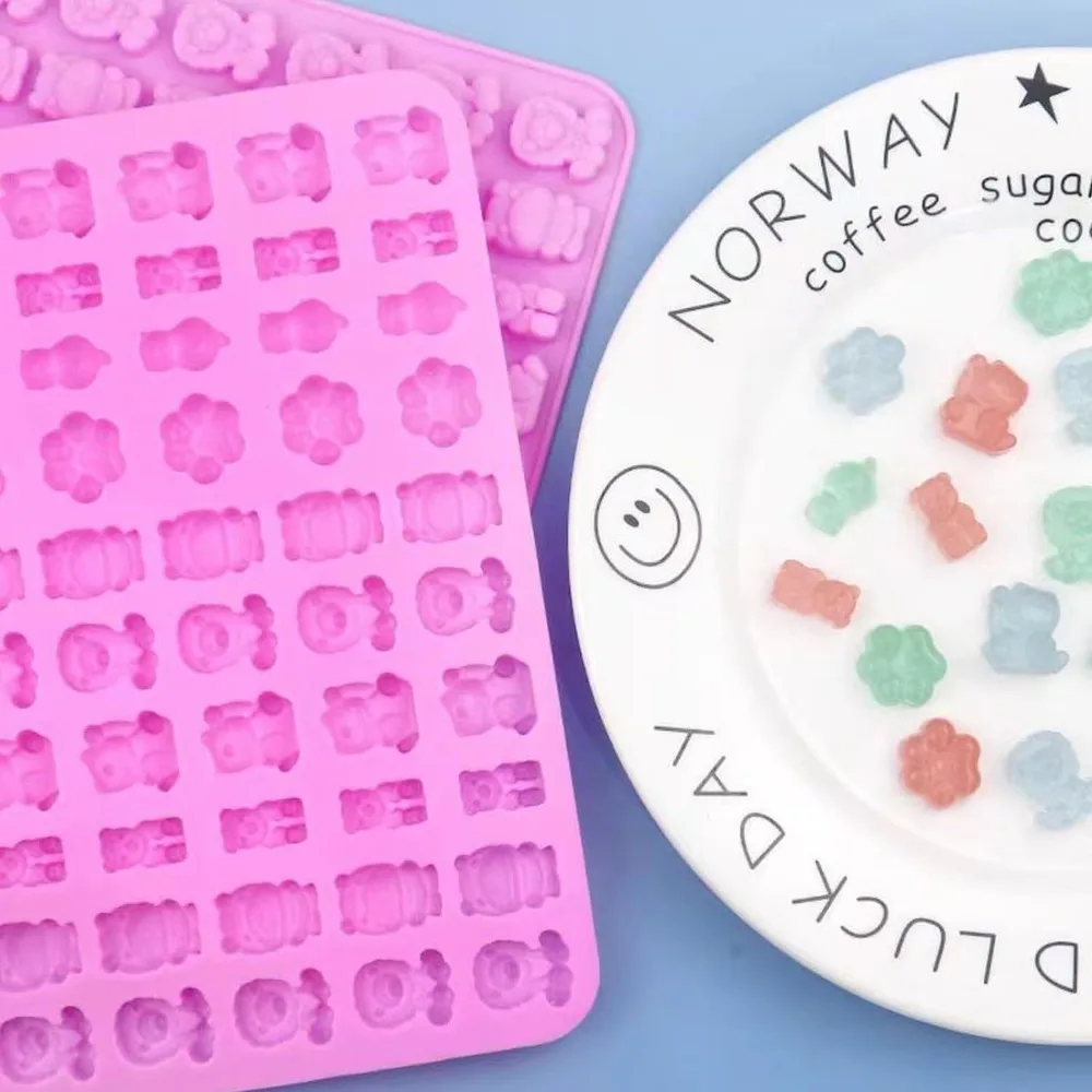5Pcs Candy Silicone Moulds wit - Kitchen Appliances For Baking ulasan dan harga