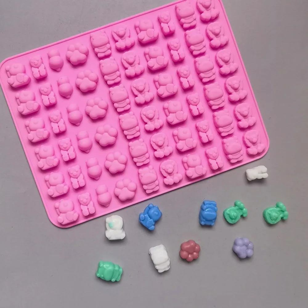 5Pcs Candy Silicone Moulds wit - Kitchen Appliances For Baking ulasan dan harga