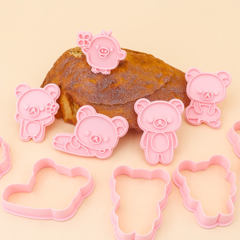 Cookie Cutters Cartoon Bear Bi - Kitchen Appliances For Baking ulasan dan harga
