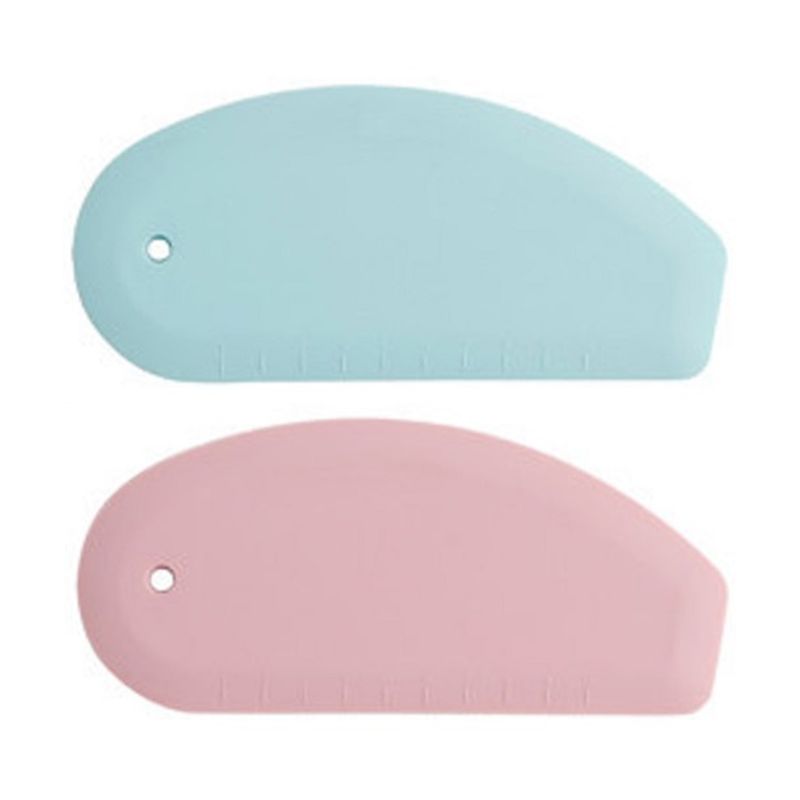 AEE2-Silicone Bowl Scraper Fle - Dough Scraper Curved ulasan dan harga