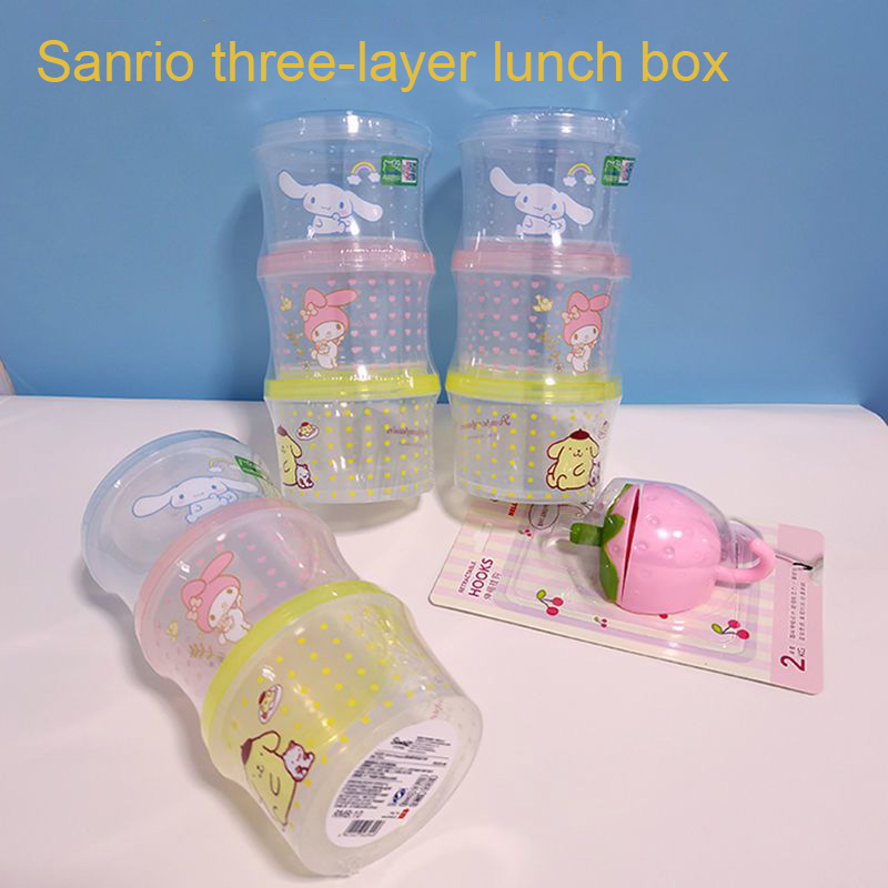Kitty Bento Box Set 3 Pieces C - Kitchen Baking Gifts ulasan dan harga