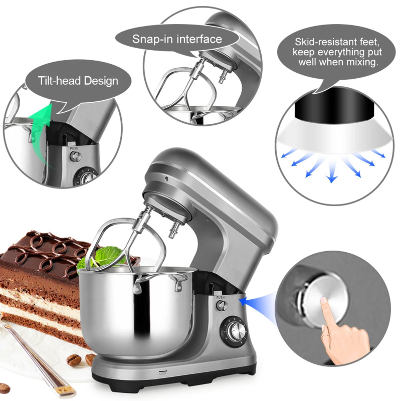 11L 2000W Household Kitchen Fo - Stand Mixer Bowl ulasan dan harga